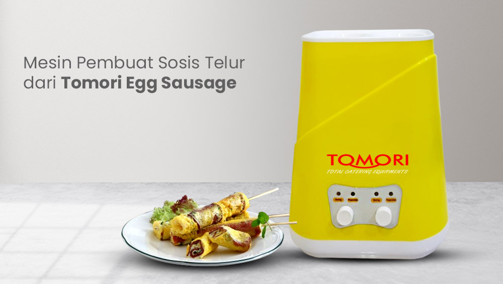 Mesin pembuat sosis telur dari Tomori Egg Sausage